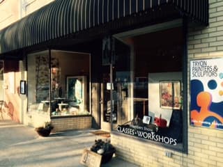 Tryon Painters & Sculptors gallery exterior